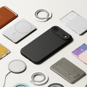 coque iphone 17 air ringke silicone noir