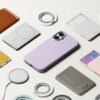 coque iphone 17 ringke silicone violet