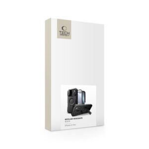 coque iphone 17 pro tech protect kevlar noir