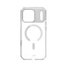 coque iphone 17 pro max iglaze moshi argent
