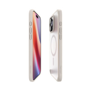 coque iphone 16 pro max ultra hybrid mag spigen titane