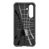 coque samsung galaxy s25 slim armor spigen anthracite