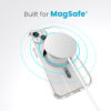 coque iphone 17e presidio perfect clear speck transparent chrome finish