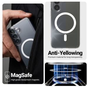 coque google pixel 10 hybrid clear magnetic crong transparent