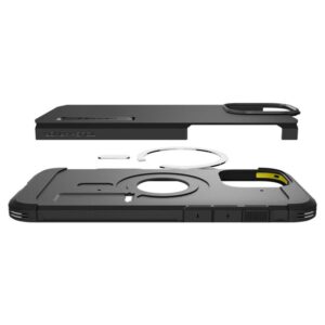 coque iphone 16 pro max tough armor spigen noir