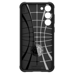coque samsung galaxy s23 rugged armor spigen noir mat