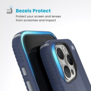 coque iphone 16 pro presidio2 grip speck bleu côtier