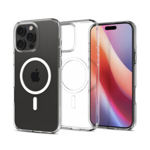 coque iphone 16 pro liquid crystal mag spigen transparent