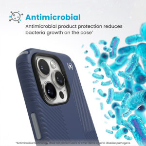 coque iphone 16 pro presidio2 grip speck bleu côtier