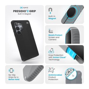 coque samsung galaxy s25 ultra presidio2 grip speck noir