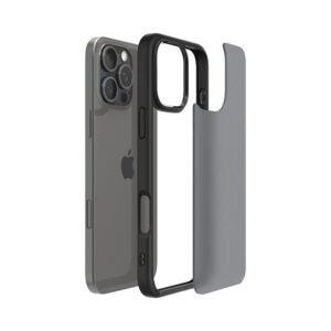 coque iphone 16 pro ultra hybrid spigen noir givré réf 0360
