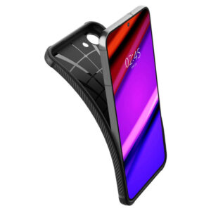 coque samsung galaxy s23 rugged armor spigen noir mat