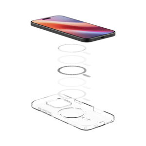 coque iphone 16 pro liquid crystal mag spigen transparent