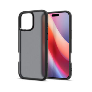 coque iphone 16 pro ultra hybrid spigen noir givré réf 0360