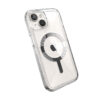 coque iphone 17e speck transparent chrome finish