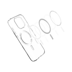 coque iphone 16 pro liquid crystal mag spigen transparent