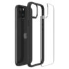 coque iphone 15 plus ultra hybrid spigen noir mat réf 9961