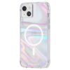 coque iphone 14 plus soap bubble case mate irisé réf 9789