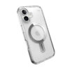 coque iphone 16 presidio perfect clear speck transparent chrome finish