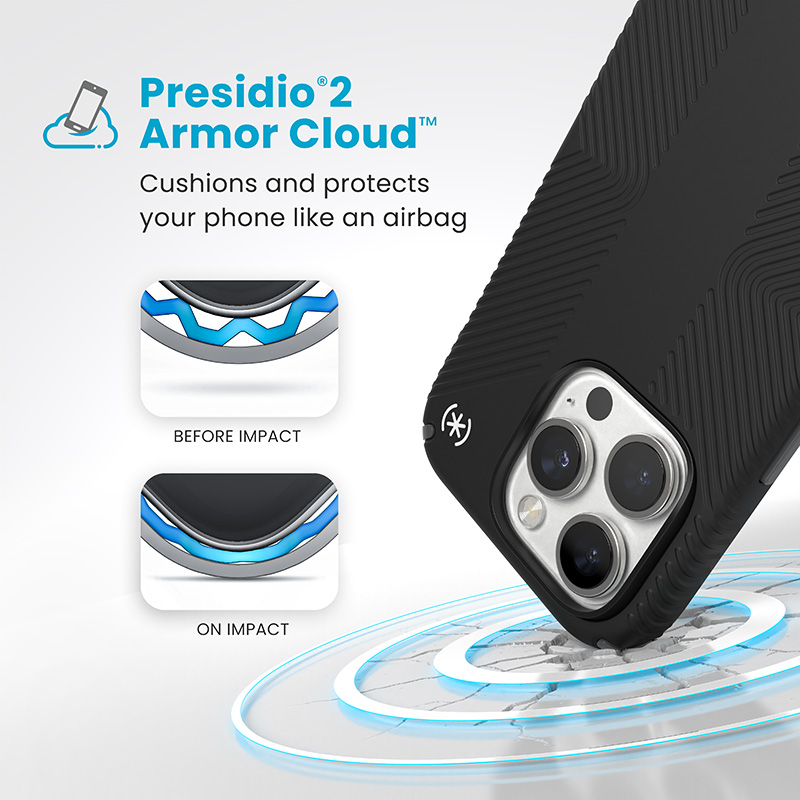 coque iphone 16 pro presidio2 grip speck noir