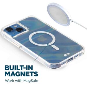 coque iphone 14 plus soap bubble case mate irisé réf 9789