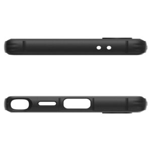 coque samsung galaxy s24 ultra rugged armor spigen noir mat
