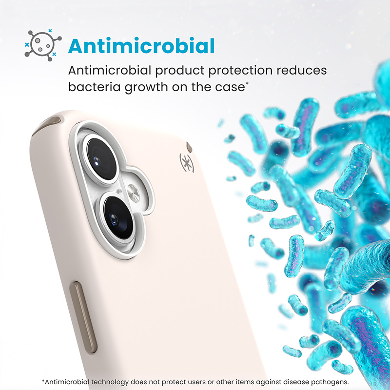 coque iphone 16 plus presidio2 pro speck blanc crème