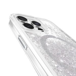 coque iphone 16 pro max waterfall case mate argent