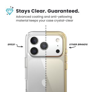 coque iphone 17 pro max presidio perfect clear speck transparent réf 6510