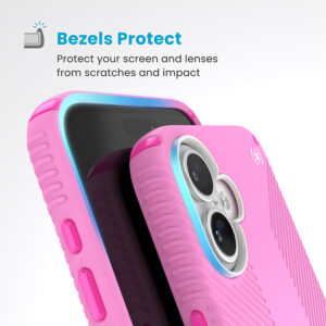 coque iphone 16 plus presidio2 grip speck rose