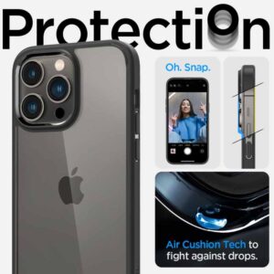 coque iphone 14 pro ultra hybrid spigen noir