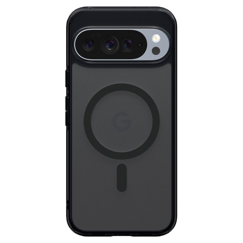 coque google pixel 10 pro xl ultra hybrid mag spigen noir givré