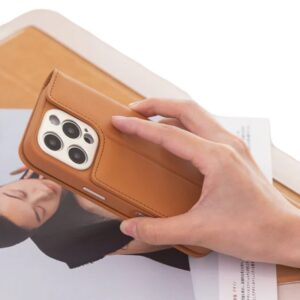 coque iphone 16 pro moshi marron