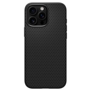 coque iphone 16 pro max liquid air spigen noir mat réf 9455