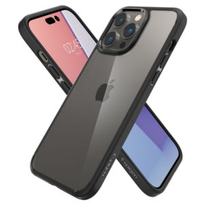coque iphone 14 pro ultra hybrid spigen noir