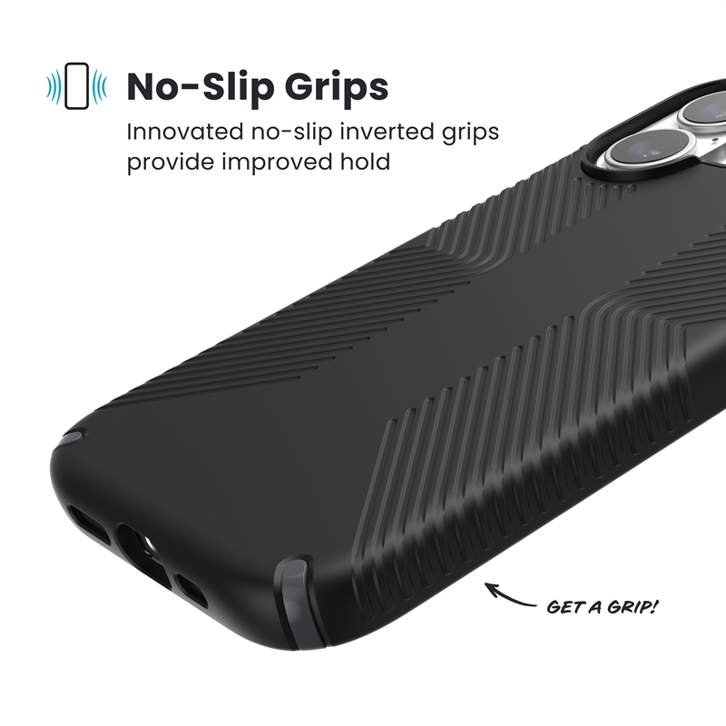 coque iphone 17 presidio2 grip speck noir slate gray