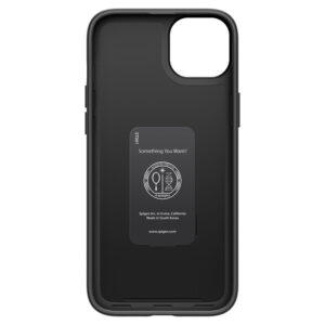 coque iphone 15 thin fit spigen noir