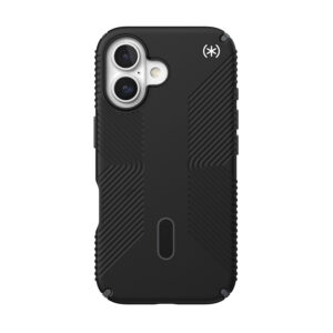coque iphone 16 presidio2 grip speck noir slate gray