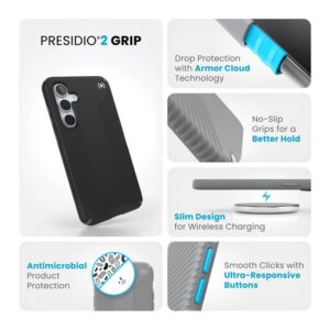 coque samsung galaxy s24 fe presidio2 grip speck noir