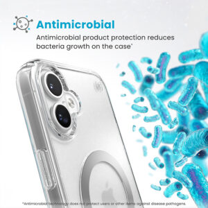 coque iphone 16 plus presidio perfect clear speck transparent