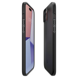 coque iphone 15 thin fit spigen noir