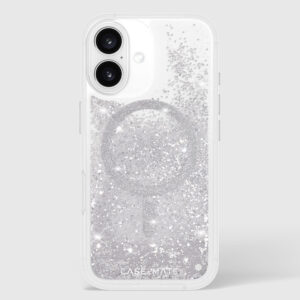 coque iphone 16 waterfall case mate argent