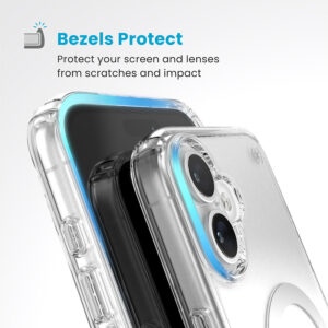 coque iphone 16 plus presidio perfect clear speck transparent