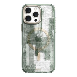 coque iphone 16 pro iglaze moshi vert
