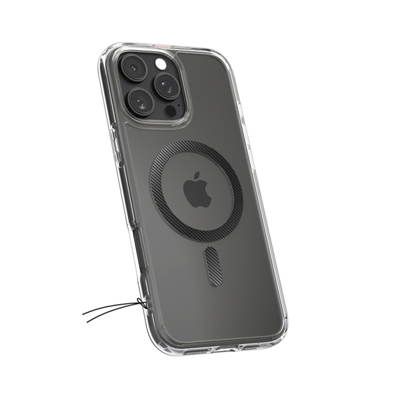 coque iphone 16 pro max ultra hybrid mag spigen anthracite