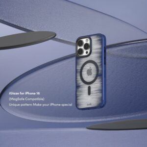 coque iphone 16 pro iglaze moshi vert