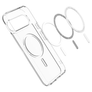 coque google pixel 10 ultra hybrid mag spigen transparent