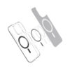 coque iphone 16 pro max ultra hybrid mag spigen anthracite