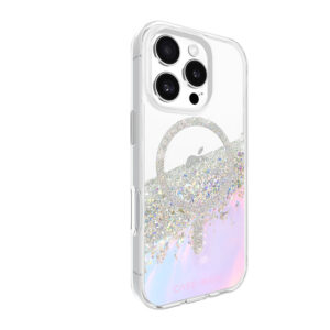 coque iphone 16 pro soap bubble case mate irisé