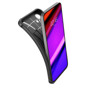 coque samsung galaxy s24 rugged armor spigen noir mat